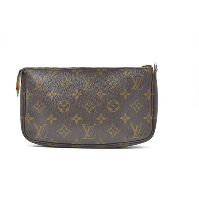 AUCTION $1290 Louis Vuitton Monogram Pochette Accessories AR1011