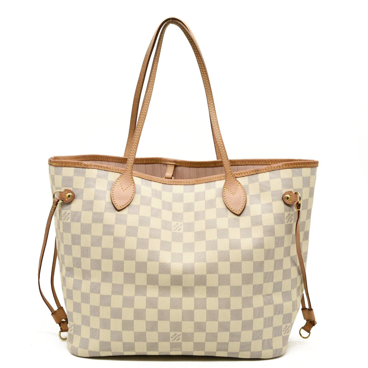 Louis Vuitton  Damier Azur Neo Neverfull MM Rose Ballerine MS4159