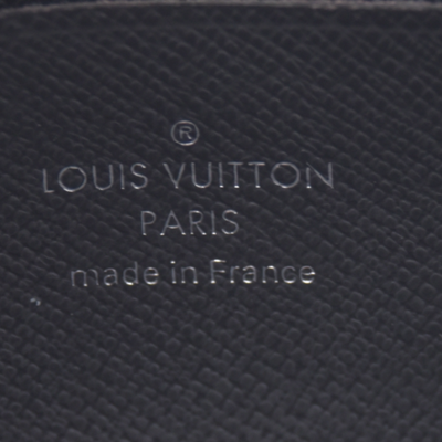 $555 2015 Louis Vuitton Epi Coin Purse Wallet Black TJ4155