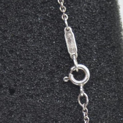 $390 Tiffany & Co. Twisted Heart Pendant Necklace Sterling Silver CONSIGNMENT