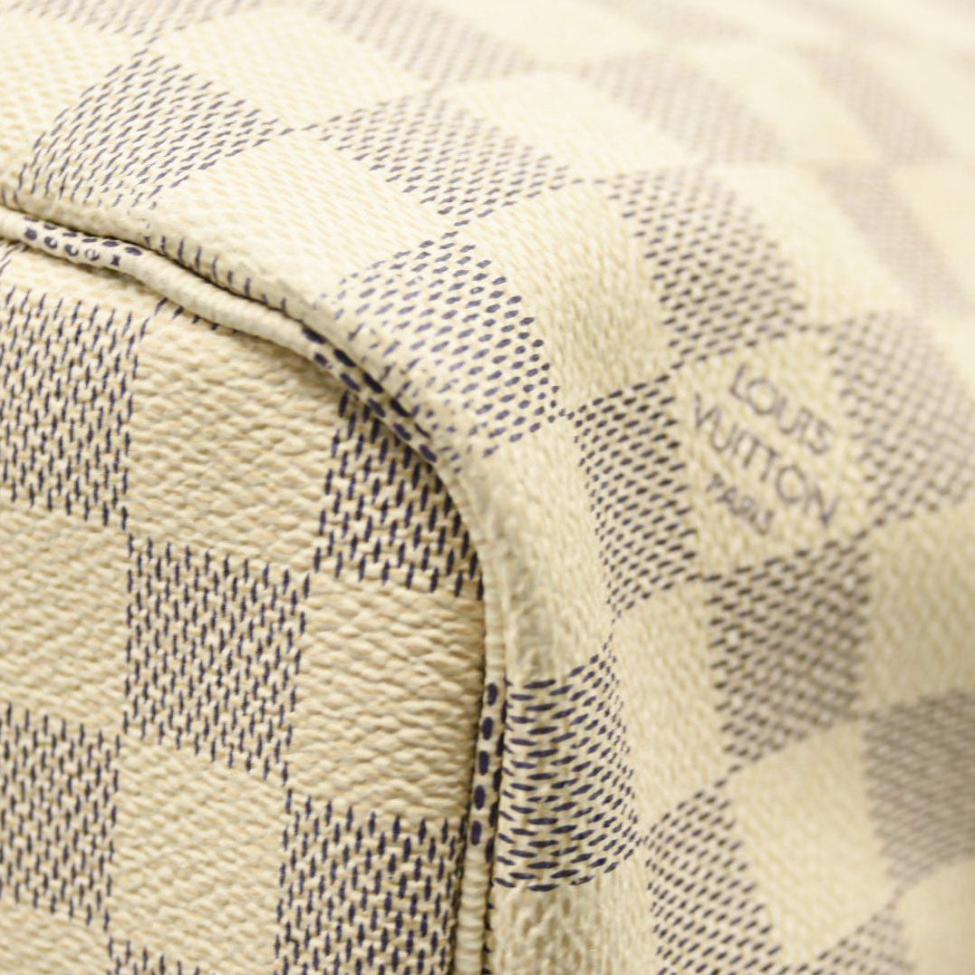 Louis Vuitton  Damier Azur Neo Neverfull MM Rose Ballerine MS4159