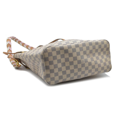 $2030 Louis Vuitton Damier Azur Braided Neverfull MM