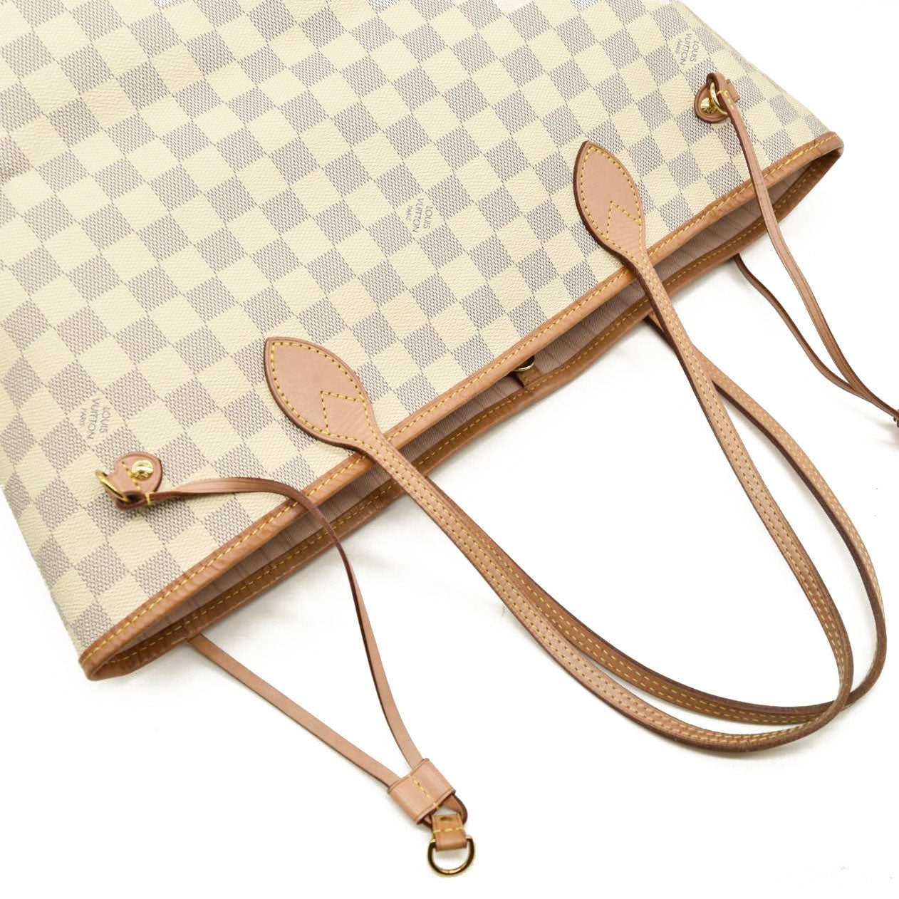 Louis Vuitton  Damier Azur Neo Neverfull MM Rose Ballerine MS4159