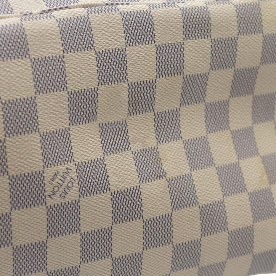 $2030 Louis Vuitton Damier Azur Braided Neverfull MM