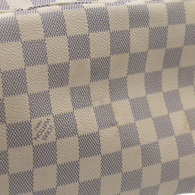 $2030 Louis Vuitton Damier Azur Braided Neverfull MM