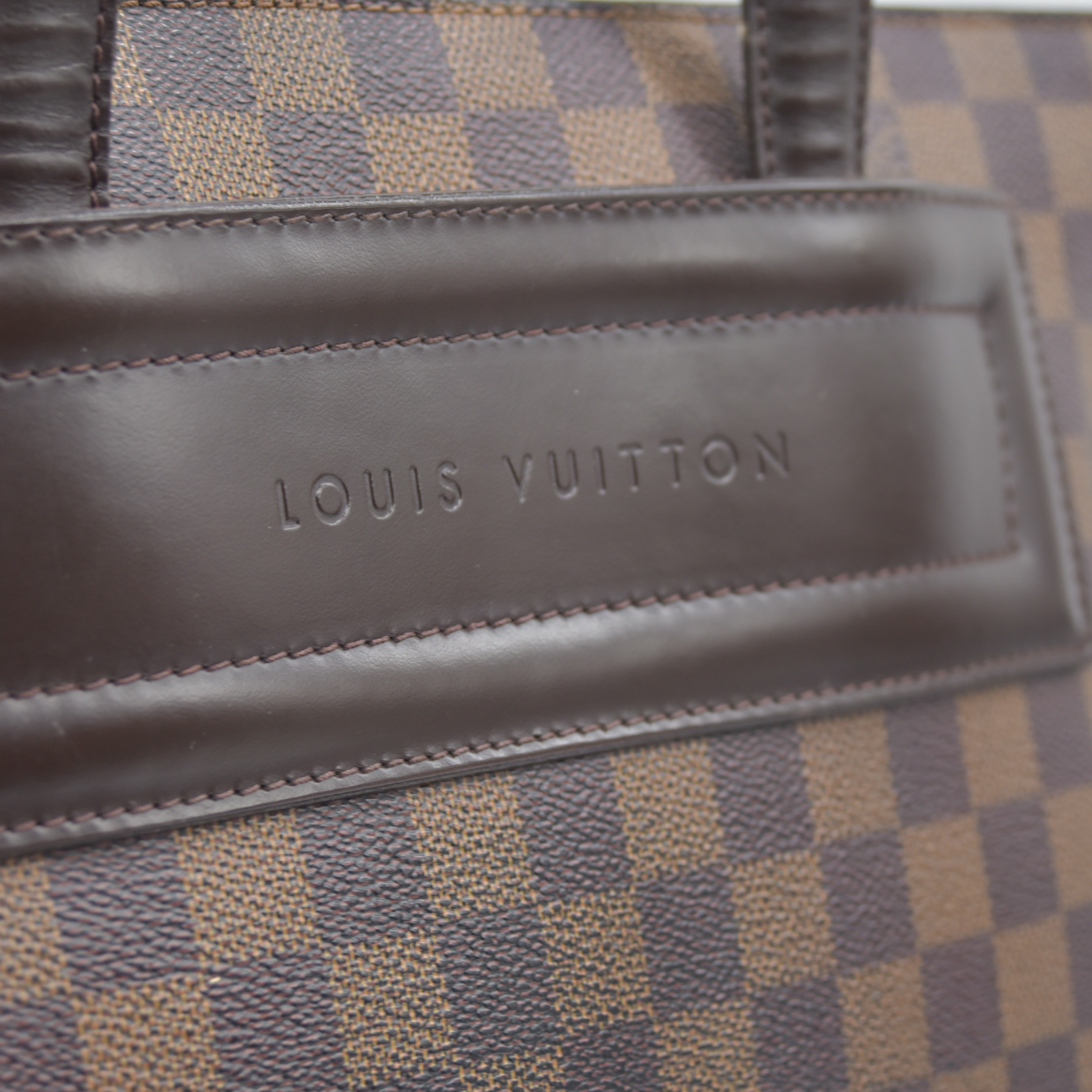 $1290 Louis Vuitton Damier Ebene Parioli PM Tote