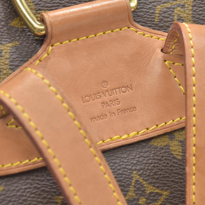$1160 1999 Louis Vuitton Monogram Montsouris MM Backpack SP0929