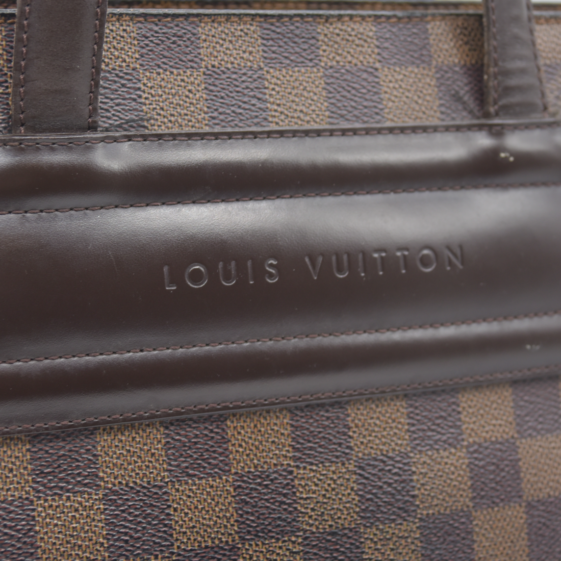 $1290 Louis Vuitton Damier Ebene Parioli PM Tote