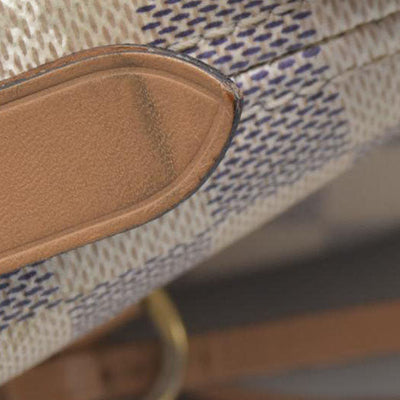 $2030 Louis Vuitton Damier Azur Braided Neverfull MM