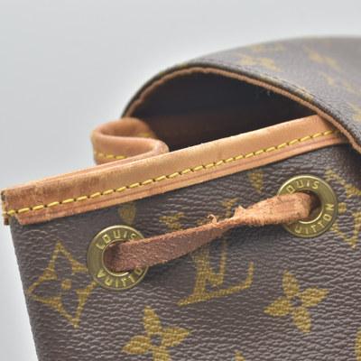 $1160 1999 Louis Vuitton Monogram Montsouris MM Backpack SP0929