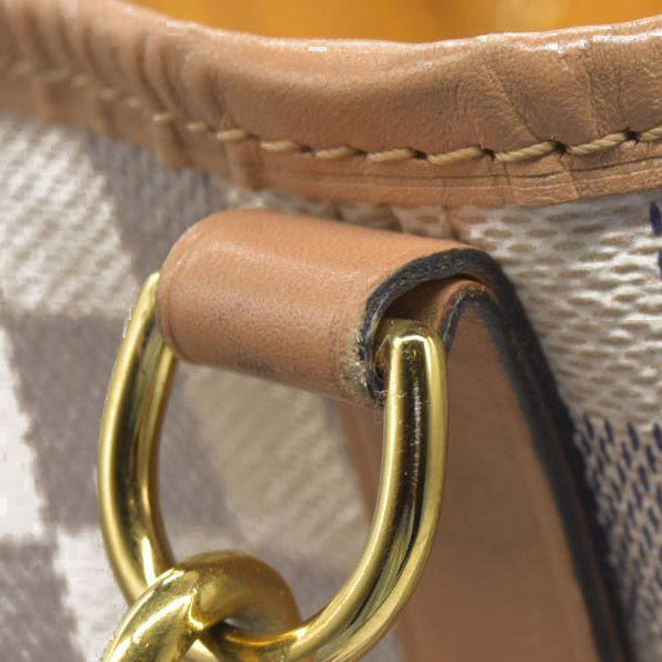 $2030 Louis Vuitton Damier Azur Braided Neverfull MM