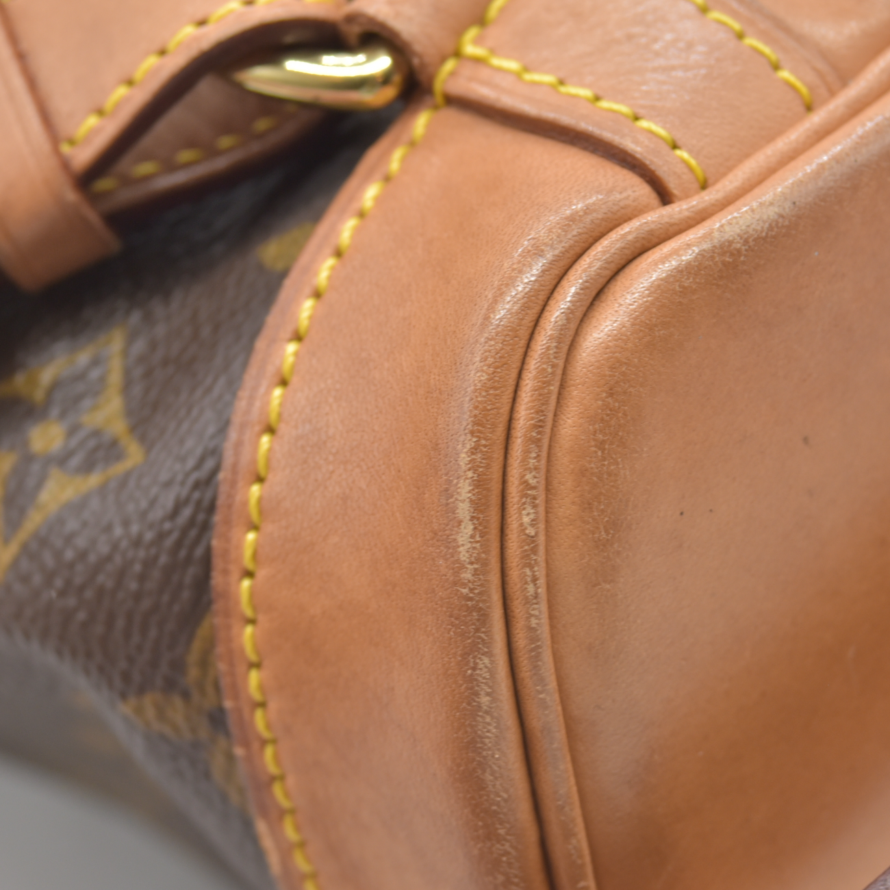 $1160 1999 Louis Vuitton Monogram Montsouris MM Backpack SP0929