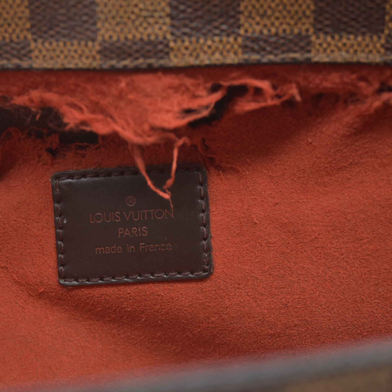 $1290 Louis Vuitton Damier Ebene Parioli PM Tote