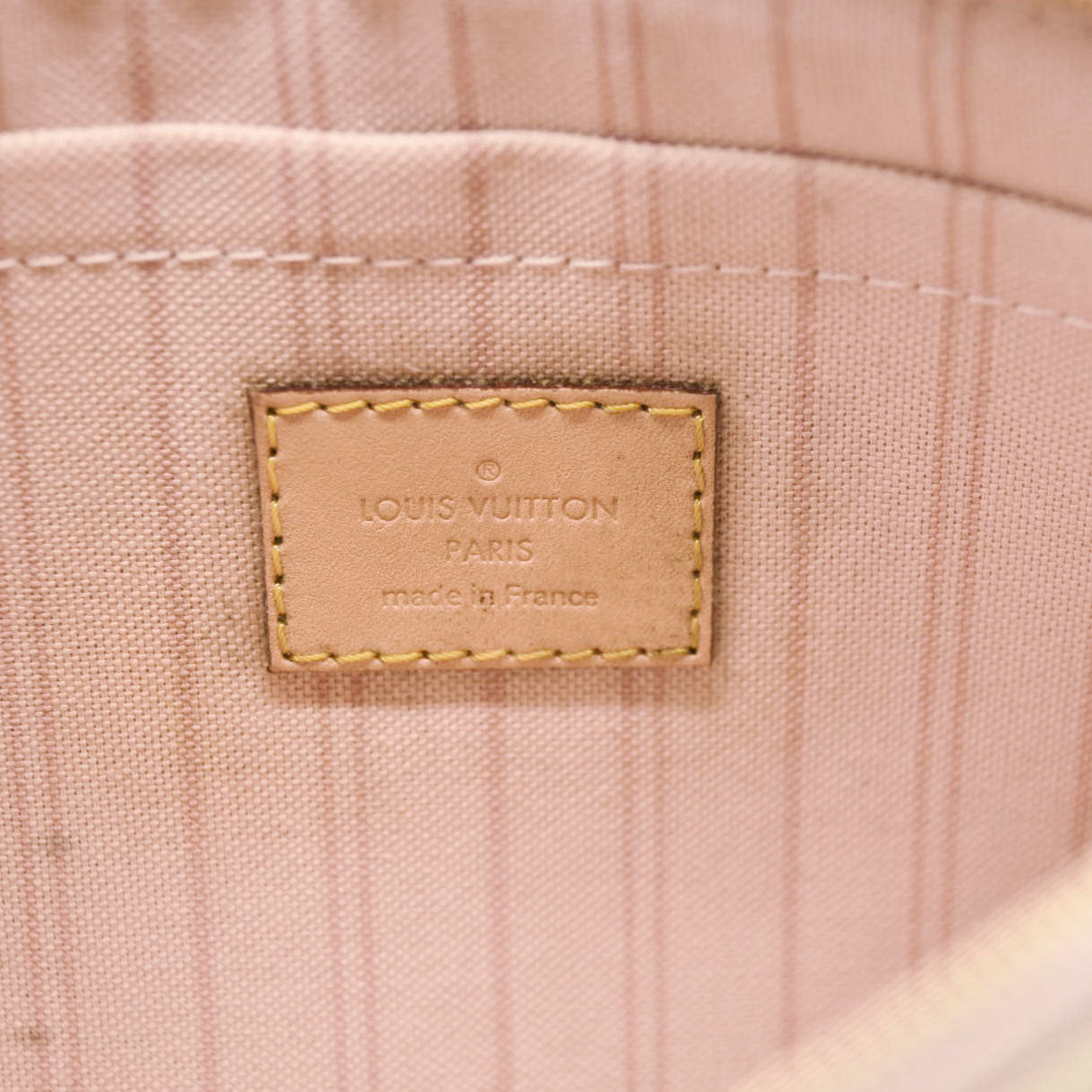 Louis Vuitton  Damier Azur Neo Neverfull MM Rose Ballerine MS4159