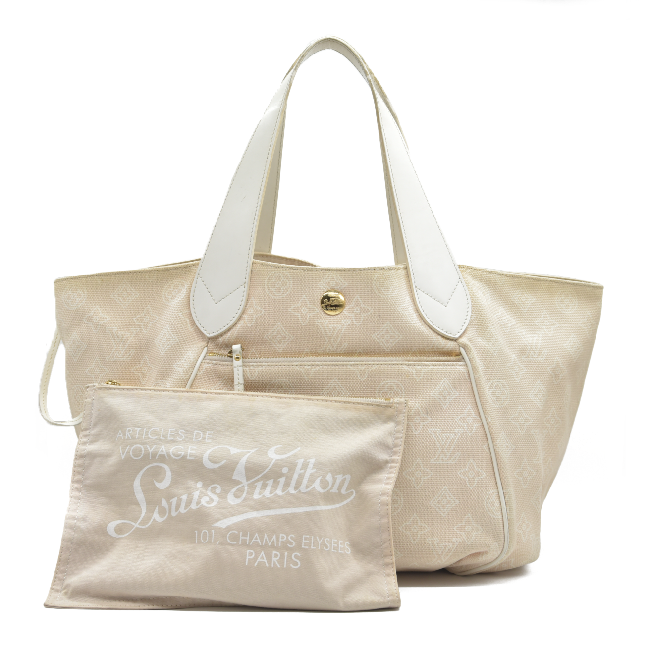 $1250 Louis Vuitton Monogram Cabai Panema PM MB1009 2009