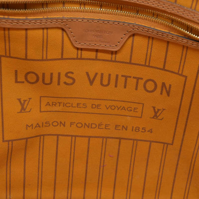 $2030 Louis Vuitton Damier Azur Braided Neverfull MM