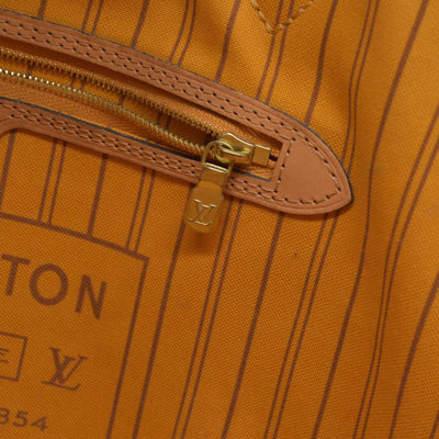 $2030 Louis Vuitton Damier Azur Braided Neverfull MM