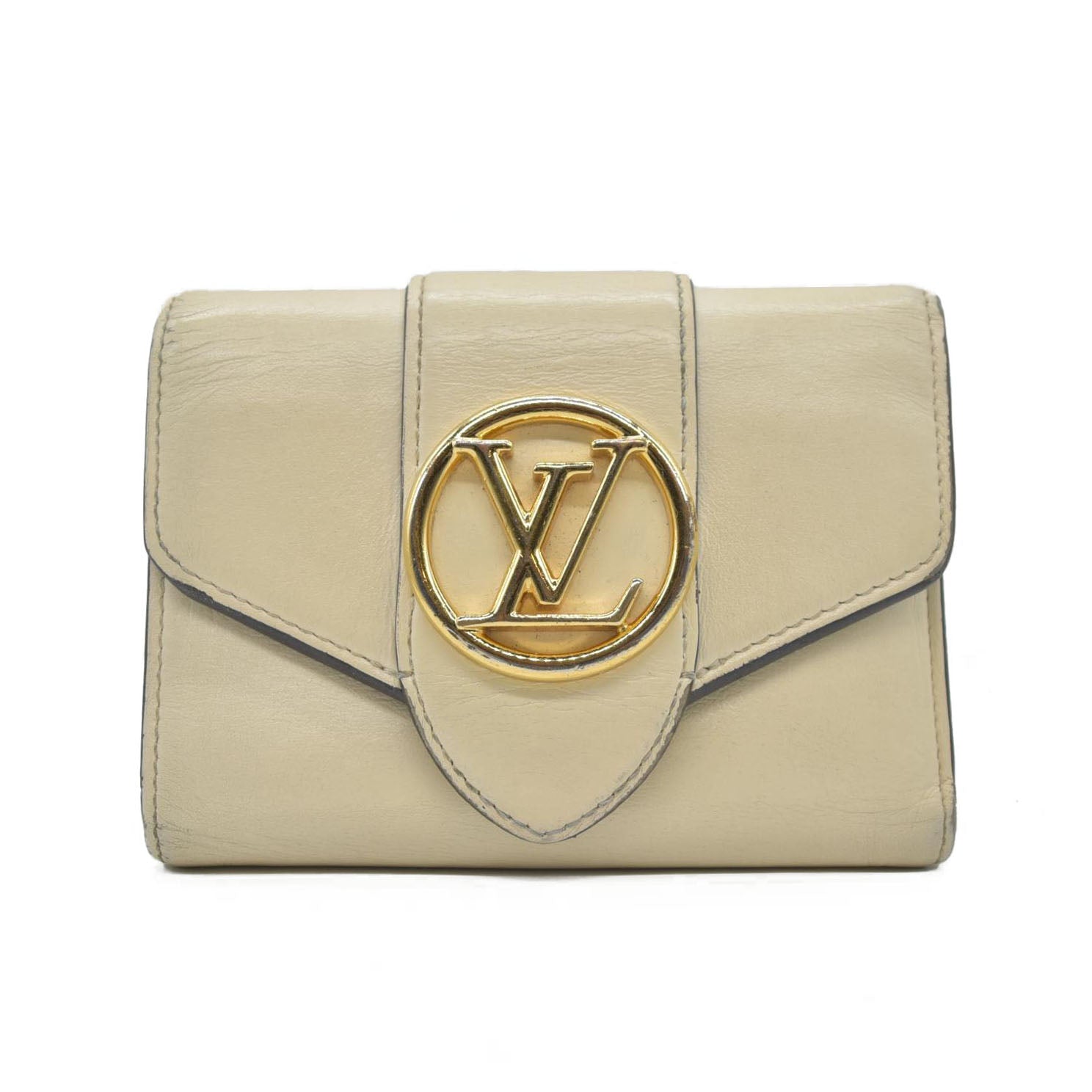 LOUIS VUITTON Portefeuille Pont Neuf Trifold Compact Wallet