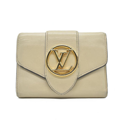 LOUIS VUITTON Portefeuille Pont Neuf Trifold Compact Wallet