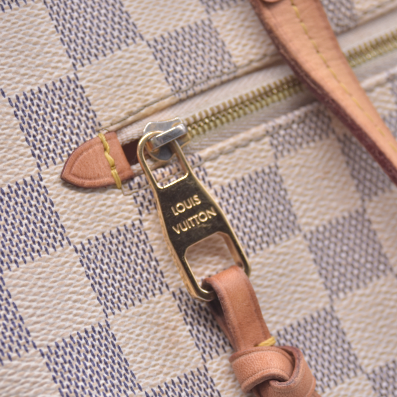 $1620 2017 Louis Vuitton Damier Azur Iena MM Rose Ballerine MI3117 10021161