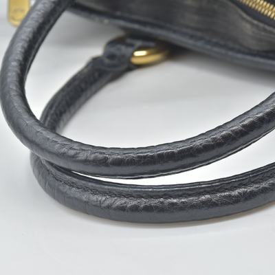 $1965 2007-2009  Louis Vuitton Denim Neo Cabby MM Black