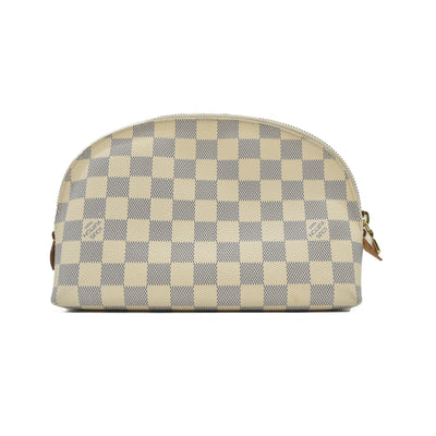 $1010 Louis Vuitton Damier Azur Cosmetic Pouch GM