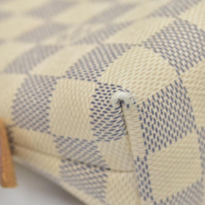 $1010 Louis Vuitton Damier Azur Cosmetic Pouch GM