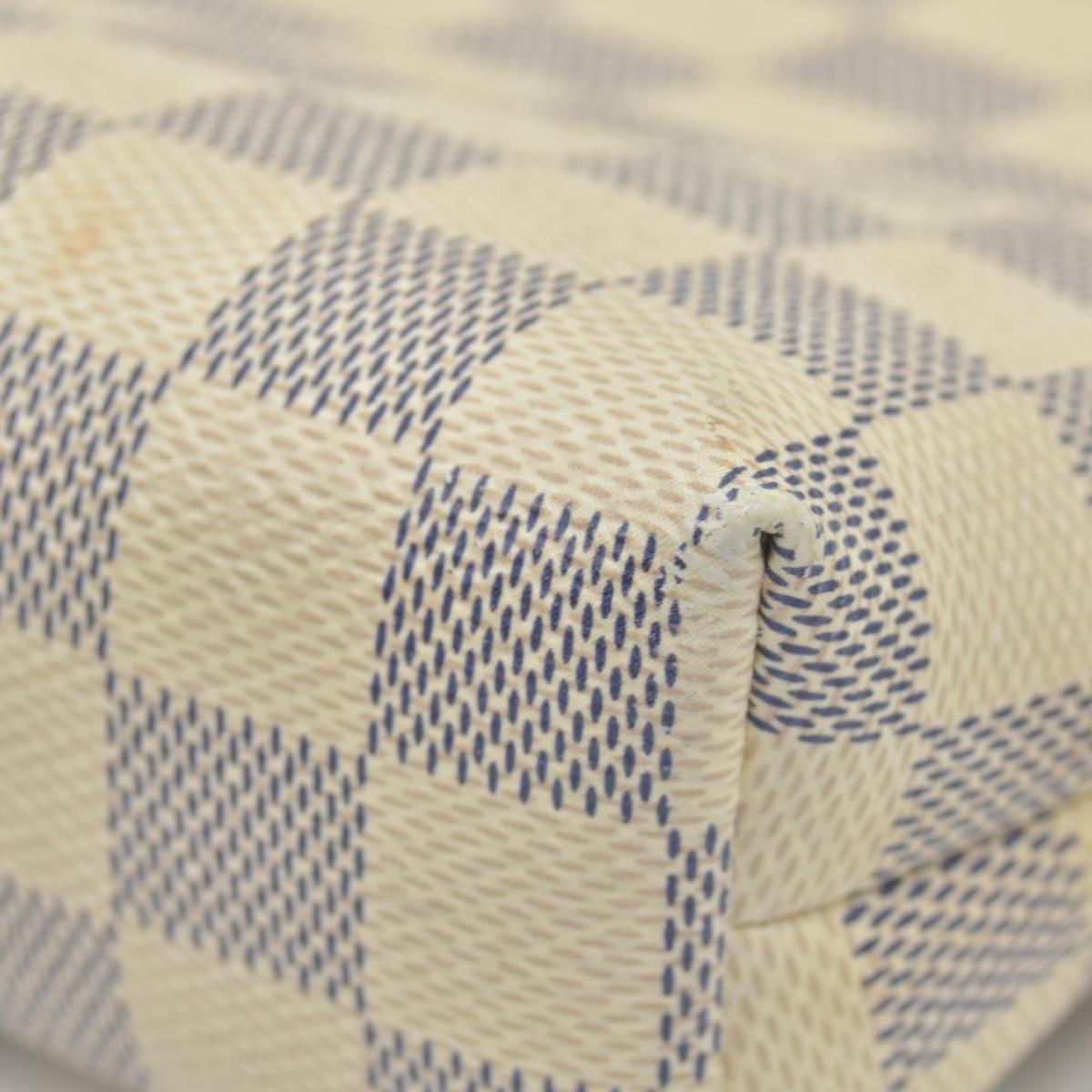 $1010 Louis Vuitton Damier Azur Cosmetic Pouch GM