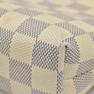 $1010 Louis Vuitton Damier Azur Cosmetic Pouch GM