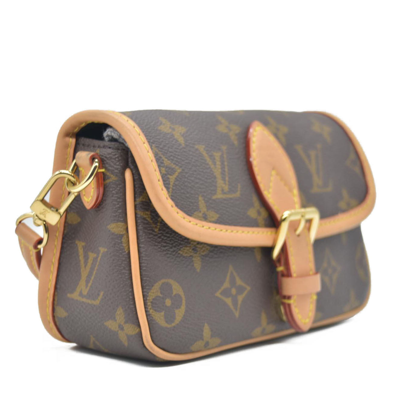 $2170 Louis Vuitton Monogram Nano Diane