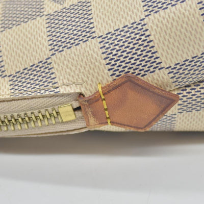 $1010 Louis Vuitton Damier Azur Cosmetic Pouch GM