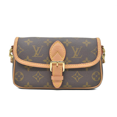 $2170 Louis Vuitton Monogram Nano Diane 10020445