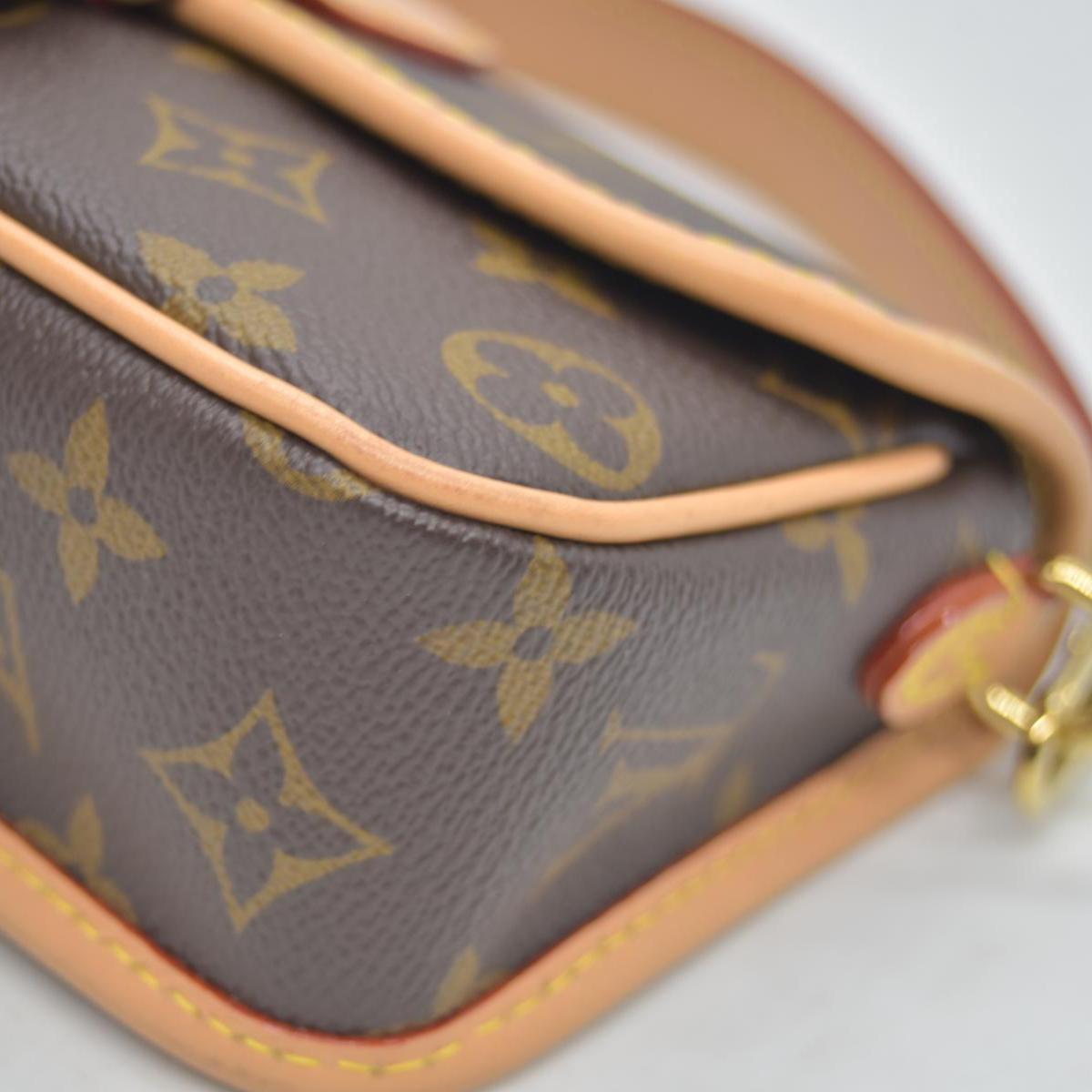 $2170 Louis Vuitton Monogram Nano Diane 10020445