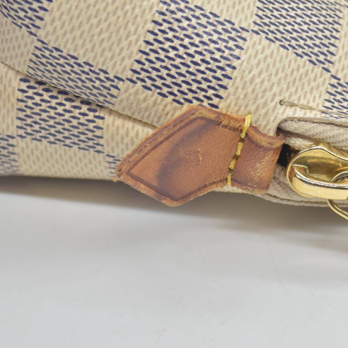 $1010 Louis Vuitton Damier Azur Cosmetic Pouch GM