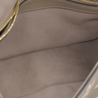 $3050 LOUIS VUITTON Empreinte Giant Monogram Diane Tourterelle Creme RFID