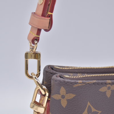 $1950 Louis Vuitton Monogram Liv Pochette RFID 10021156