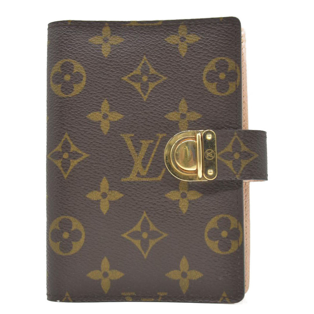 $650 2005 LOUIS VUITTON Monogram Agenda Koala PM Cover Pink CA0095