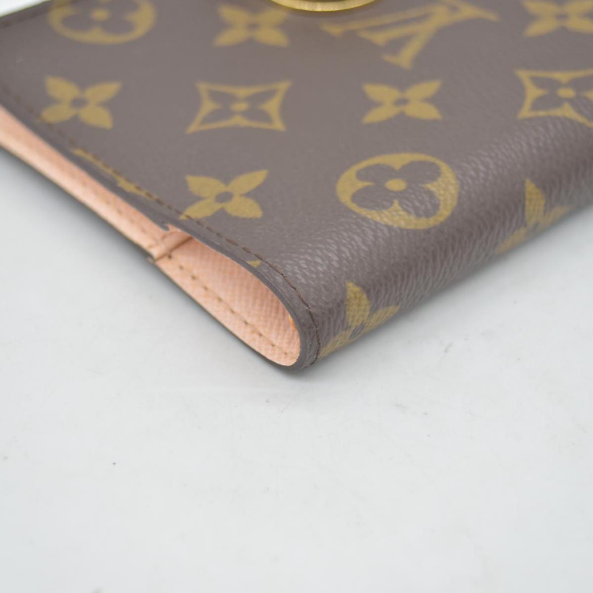 $650 2005 LOUIS VUITTON Monogram Agenda Koala PM Cover Pink CA0095