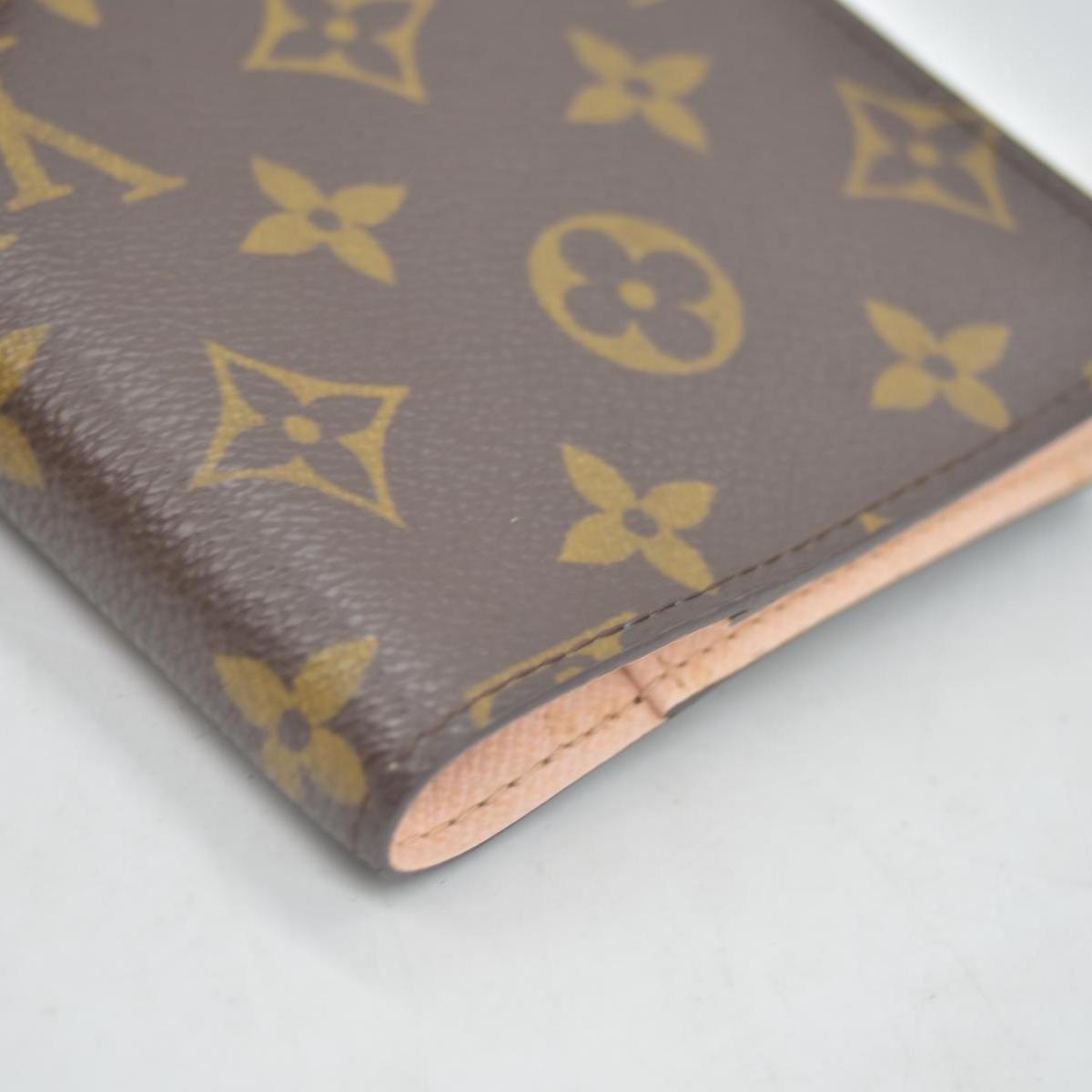 $650 2005 LOUIS VUITTON Monogram Agenda Koala PM Cover Pink CA0095