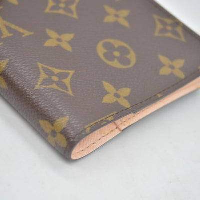 $650 2005 LOUIS VUITTON Monogram Agenda Koala PM Cover Pink CA0095