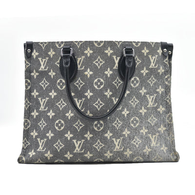 Louis Vuitton  Monogram Jacquard Denim Onthego MM Black