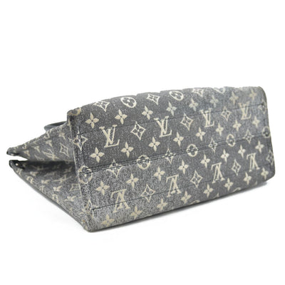 Louis Vuitton  Monogram Jacquard Denim Onthego MM Black