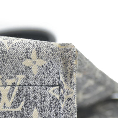 Louis Vuitton  Monogram Jacquard Denim Onthego MM Black