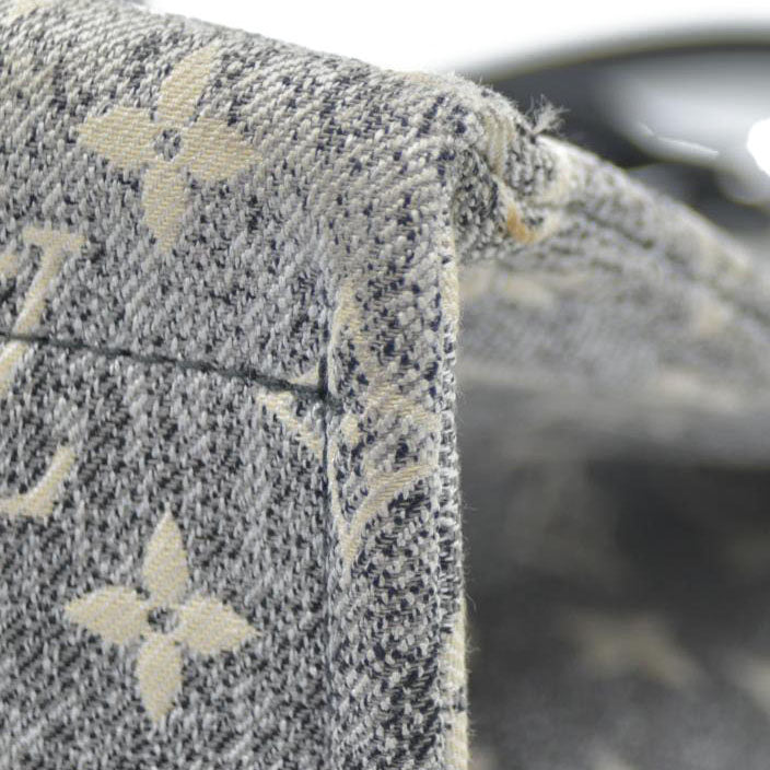 Louis Vuitton  Monogram Jacquard Denim Onthego MM Black