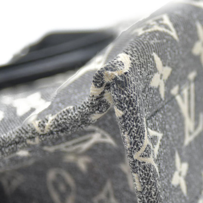 Louis Vuitton  Monogram Jacquard Denim Onthego MM Black