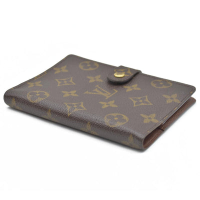 AUCTION $505 Louis Vuitton  Monogram Small Ring Agenda Cover