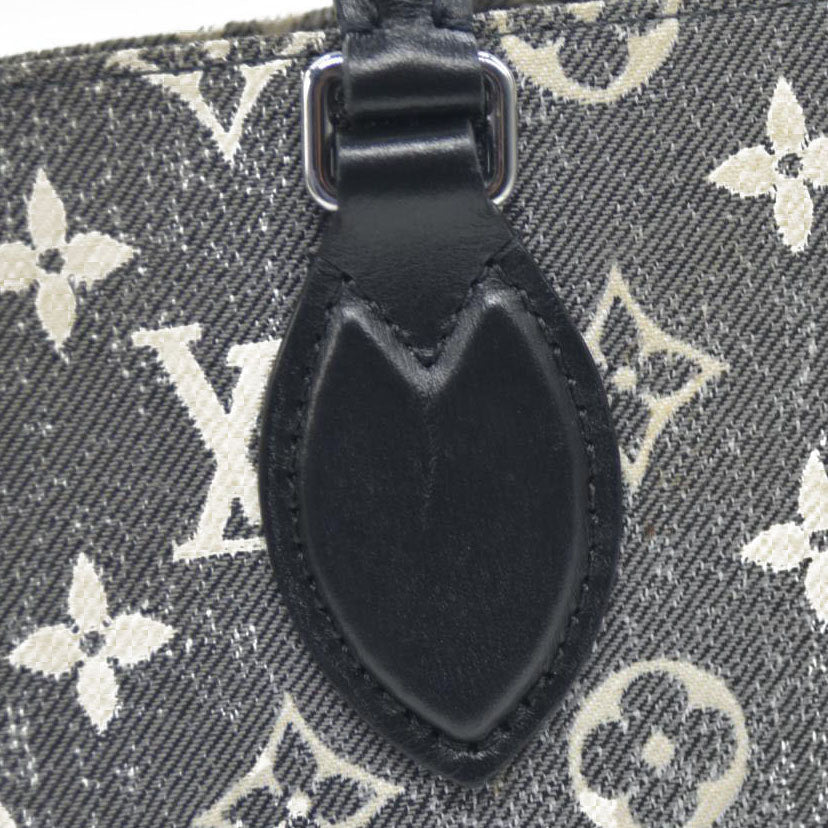 Louis Vuitton  Monogram Jacquard Denim Onthego MM Black