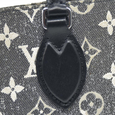 Louis Vuitton  Monogram Jacquard Denim Onthego MM Black