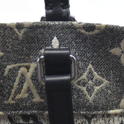 Louis Vuitton  Monogram Jacquard Denim Onthego MM Black
