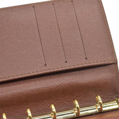 AUCTION $505 Louis Vuitton  Monogram Small Ring Agenda Cover